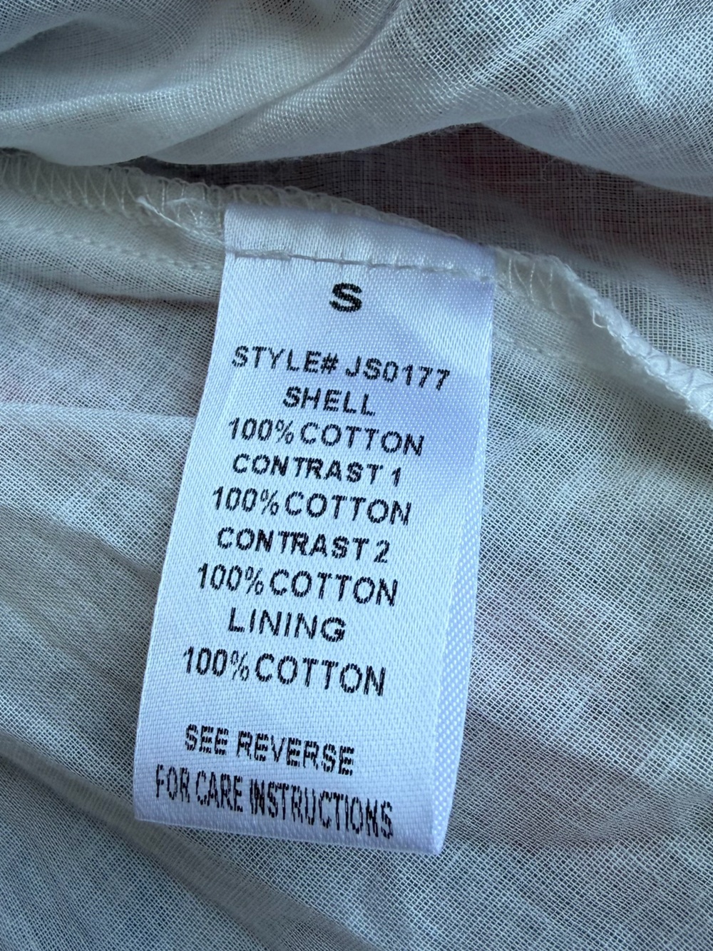 NWT Oli & Hali Plaid Maxi Skirt S Smocked Cotton Boho Prairie - Picture 9 of 11